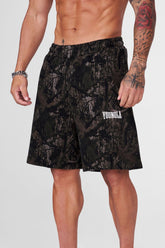 YoungLA Gothic Camo Gym Shorts