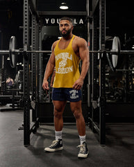 YoungLA Mustard Legion Skull Stringer