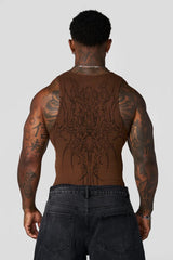 YoungLA Earth Tone Gothic Ink Stringer