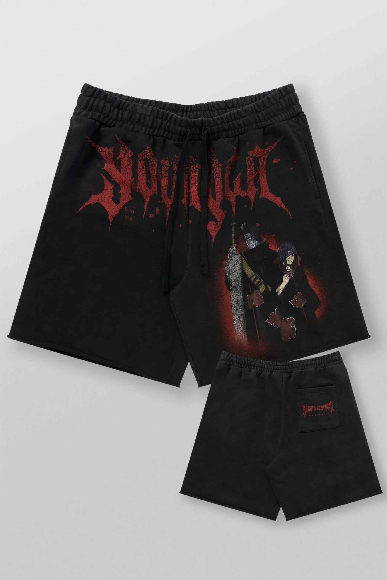 YoungLA Akatsuki Anime Graphic Gym Shorts