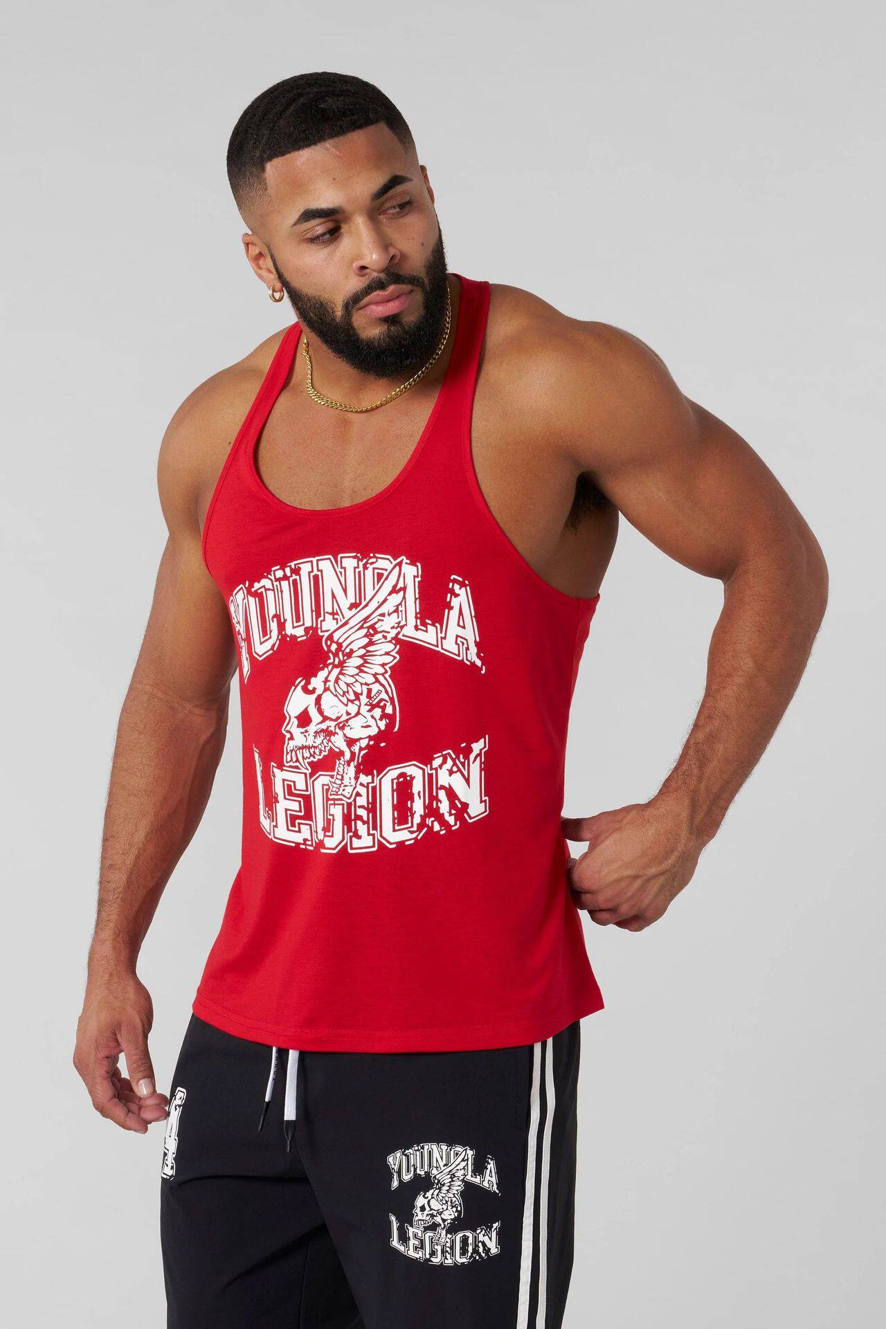 YoungLA Crimson Legion Stringer Tank